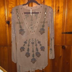 Free People long sleeve shirt